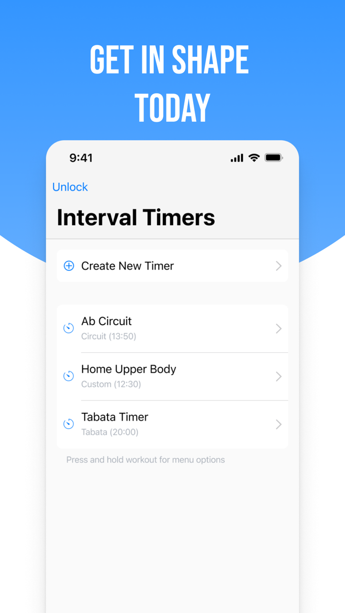 Strong Workout Tracker and Timer