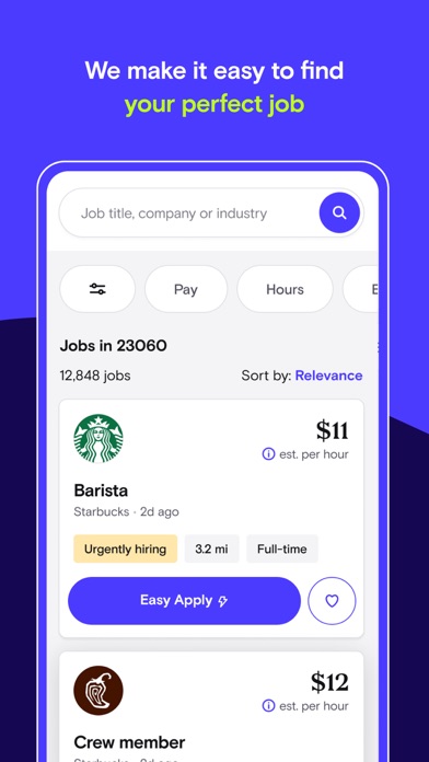 Snagajob - Jobs Hiring Now Screenshot