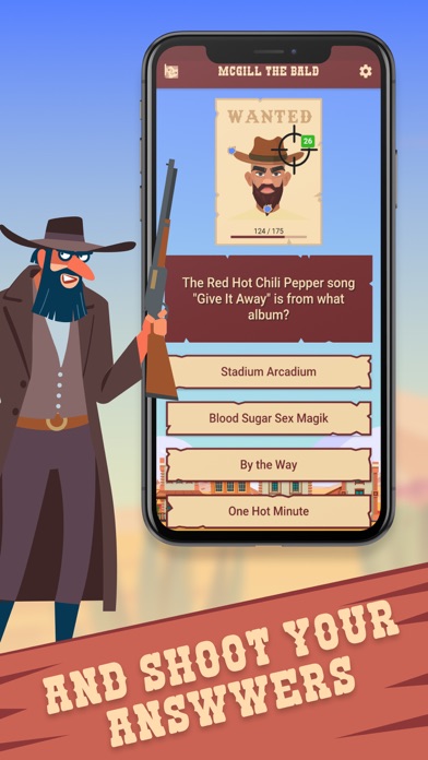 Quiz - The Wild Wild West Screenshot