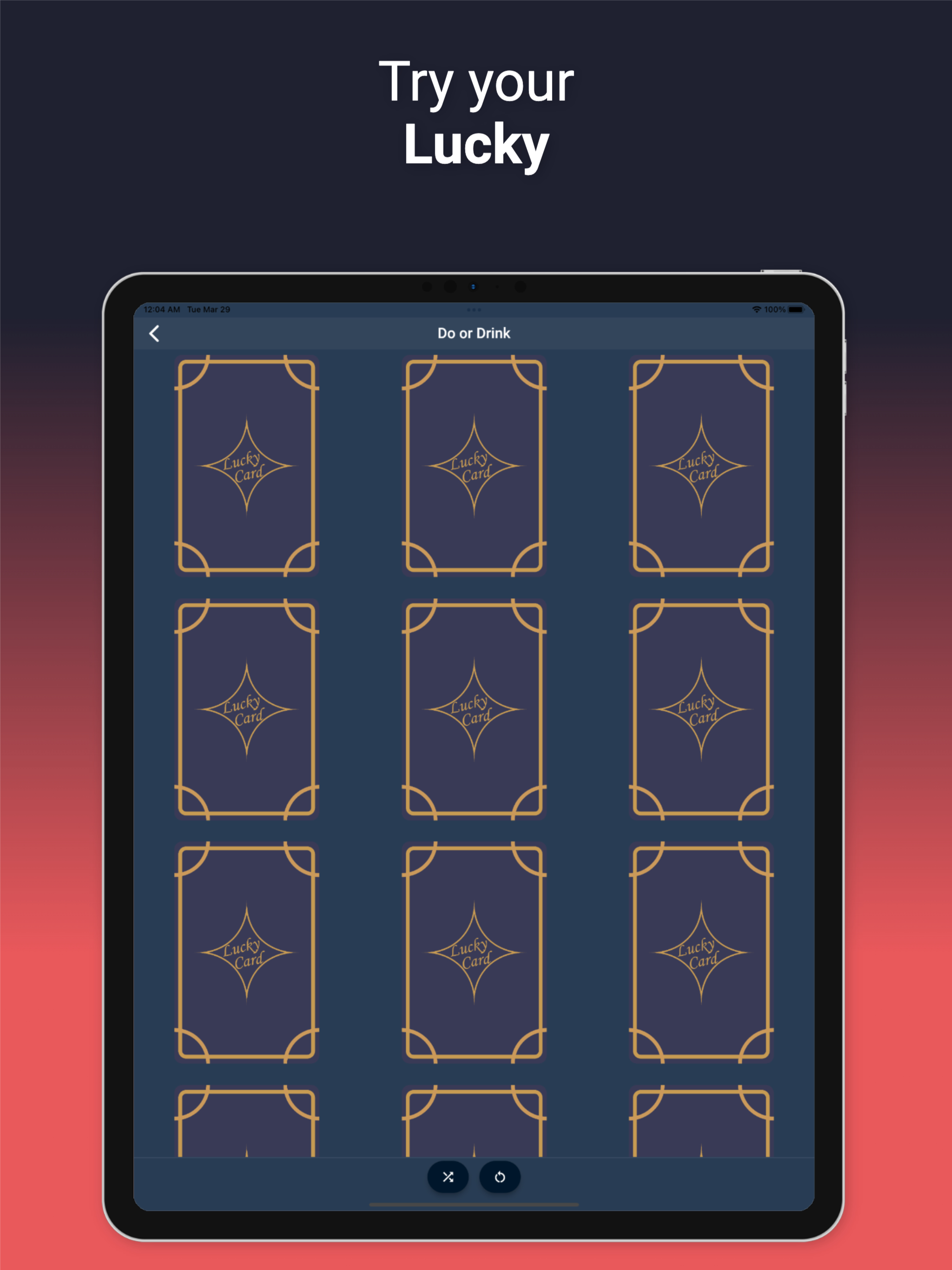 Lucky Card - Flip Card