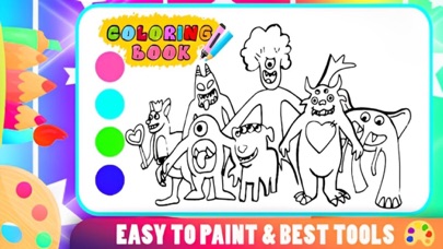 Banban 6 Coloring Quest Screenshot