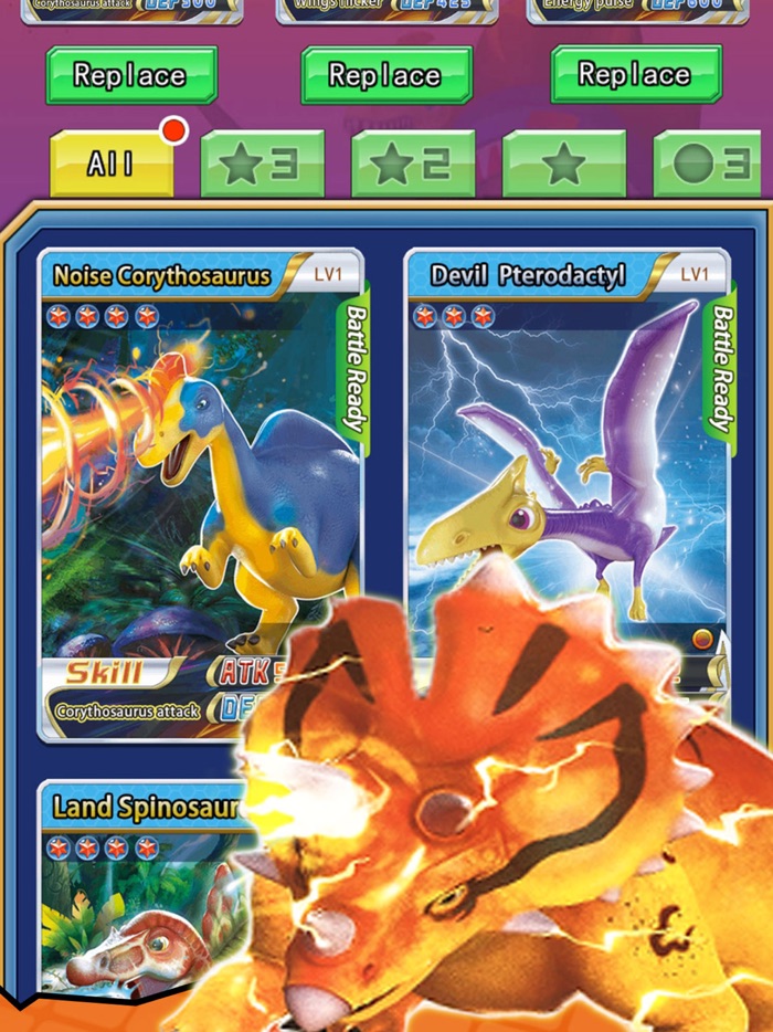 Super Dinosaur Card Battle