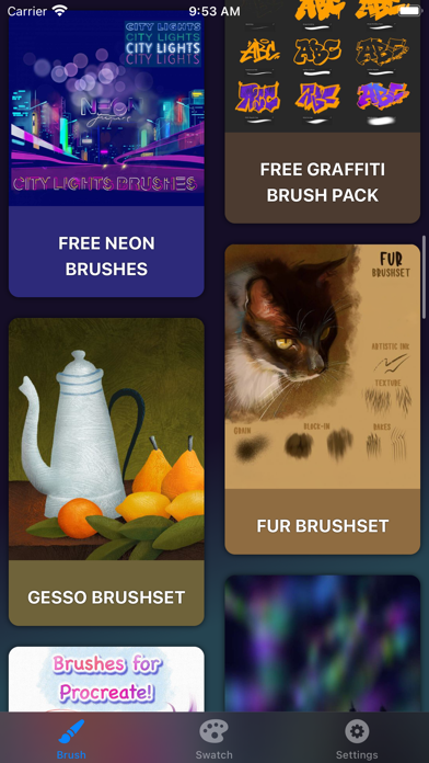 Swatches & Brush for Procreate Screenshot
