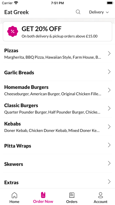 Eat Greek Swansea Screenshot