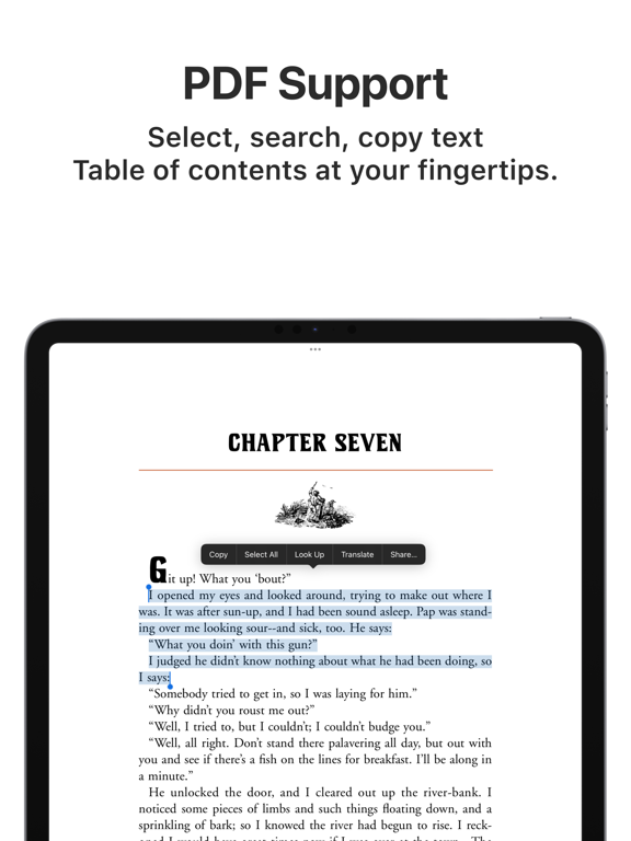 Screenshot #6 pour Booklover - eBook Reader