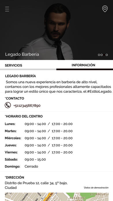 Legado Barbería CR Screenshot