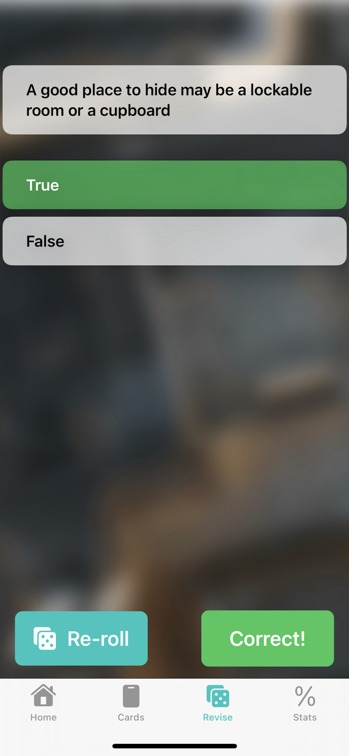 Protect Duty Training Cards