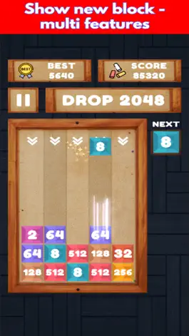 Game screenshot Drop 2048 - Merge Block Puzzle hack