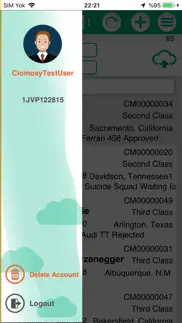 clomosy crm iphone screenshot 2