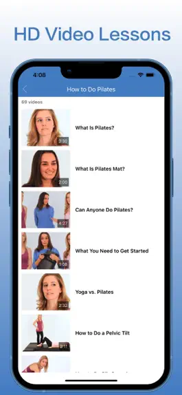 Game screenshot Pilates Workouts-Home Fitness apk