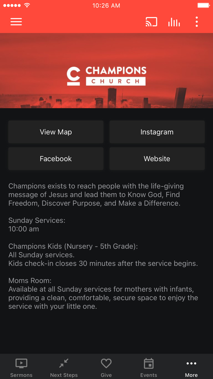Champions App