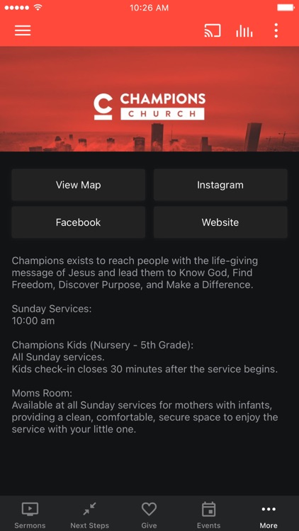 Champions App