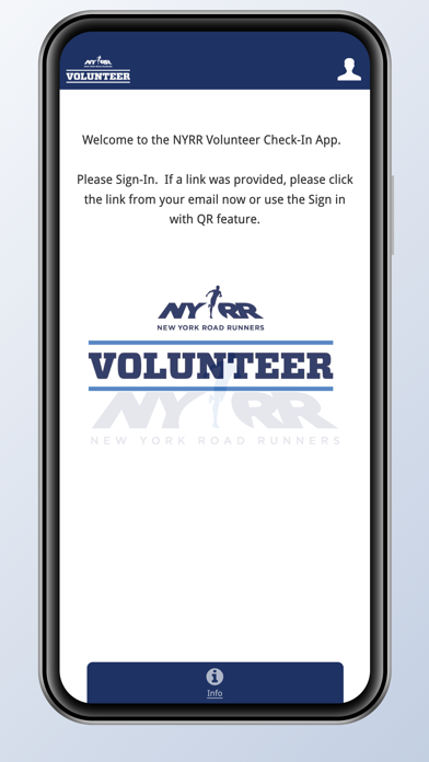 NYRR Volunteer Screenshot