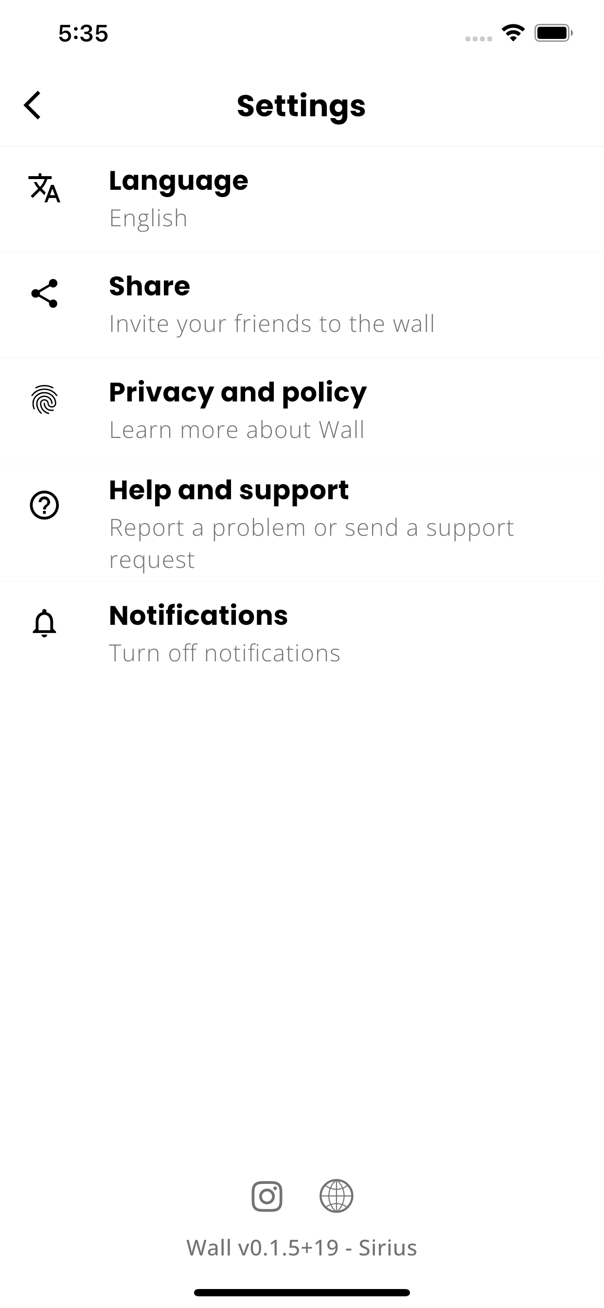 Wall - Social Wall
