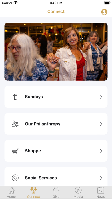 National Philoptochos Society Screenshot