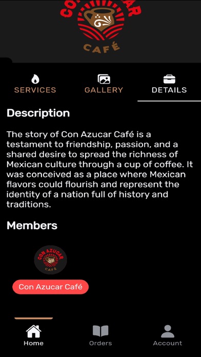 Con Azucar Cafe Screenshot