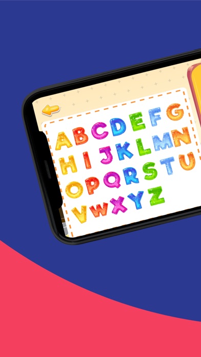 English Letters Fridge Screenshot