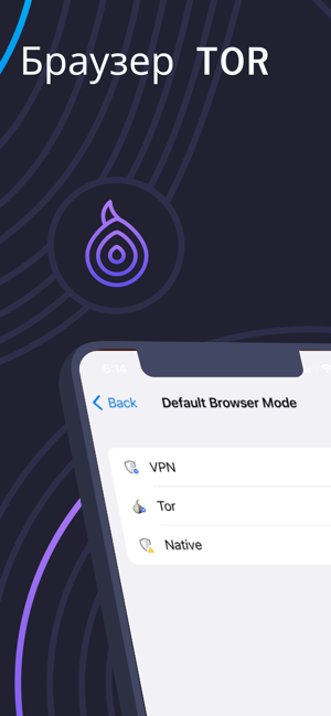 ‎VPN + TOR Browser безлимитный Screenshot