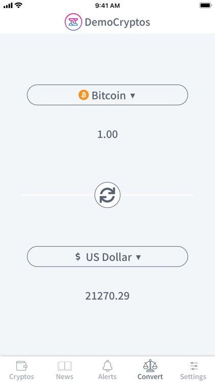 DemoCryptos - News & Alerts screenshot-3