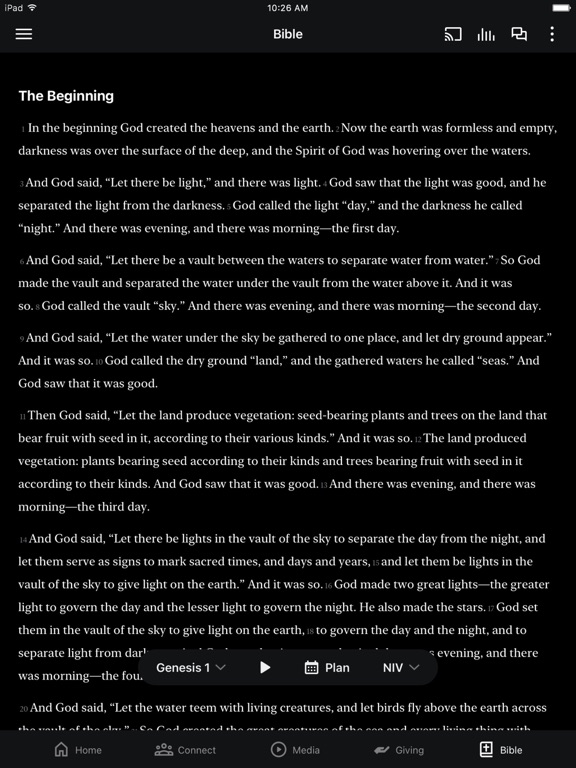 Crosspoint Church BG iPad screenshot 3 - Education app