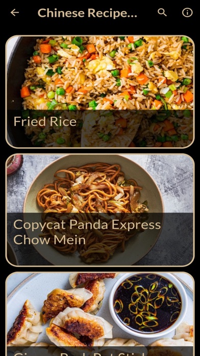 Chinese Recipes Plus Screenshot