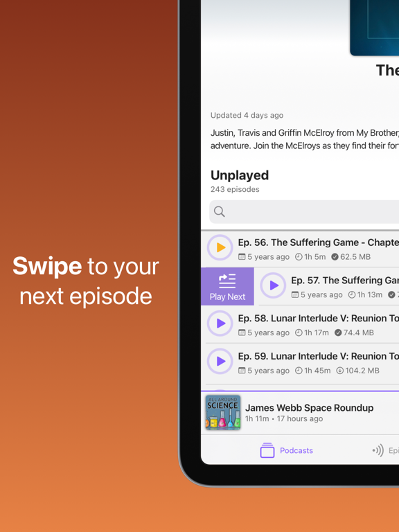 Mimir: Premium Podcast Player screenshot 2
