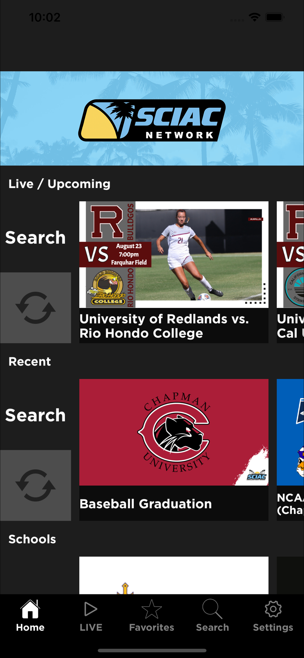 SCIAC Network