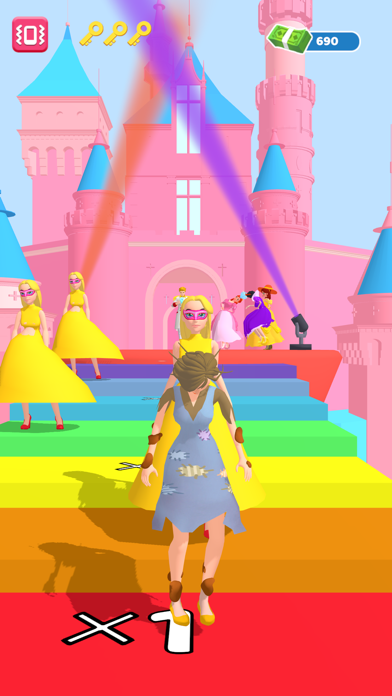 Princess Run 3D!のおすすめ画像3