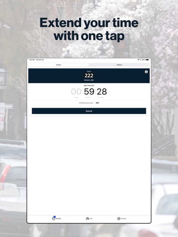 ParkBoston Parking App, Powered by ParkMobile