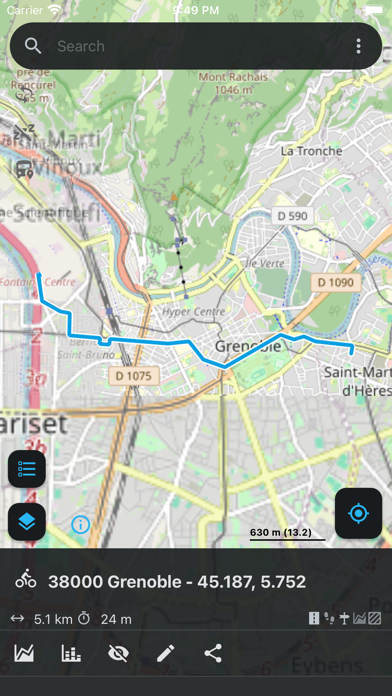 Screenshot #2 pour Alpi Maps