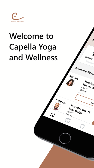 Capella Yoga and Wellness Screenshot