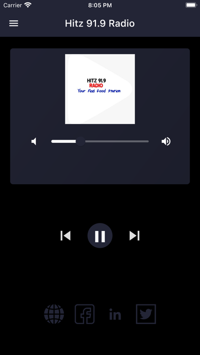 Hitz 91.9 Radio Screenshot