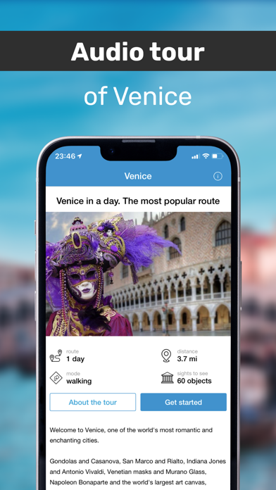 Screenshot #1 pour Venice Audio Guide Offline Map