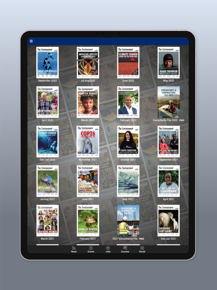 CIWEM The Environment Magazine