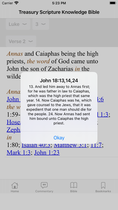 Screenshot #2 pour TSK Bible Commentary