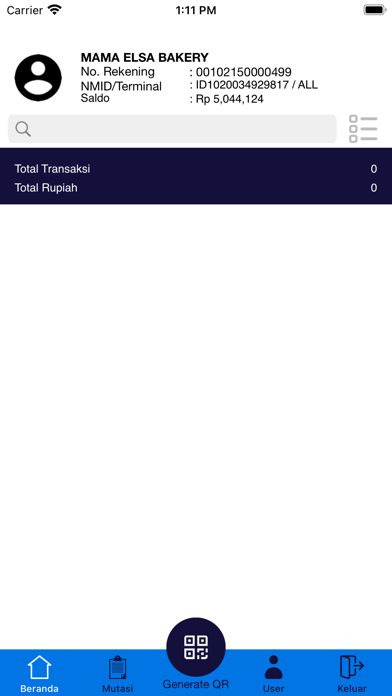 Bank NTT Merchant QRIS Screenshot