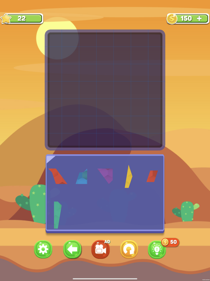 Block Tangram Puzzle Gem