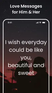 romantic love message quotes . iphone screenshot 1