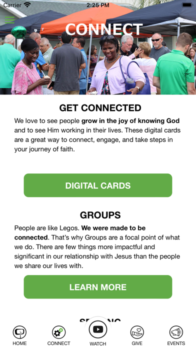 Carolina Forest Comm Church Screenshot