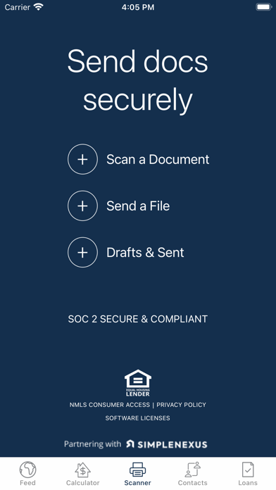GSB/FSB Mortgage Loan App Screenshot