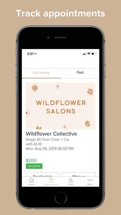 Wildflower Salons Screenshot