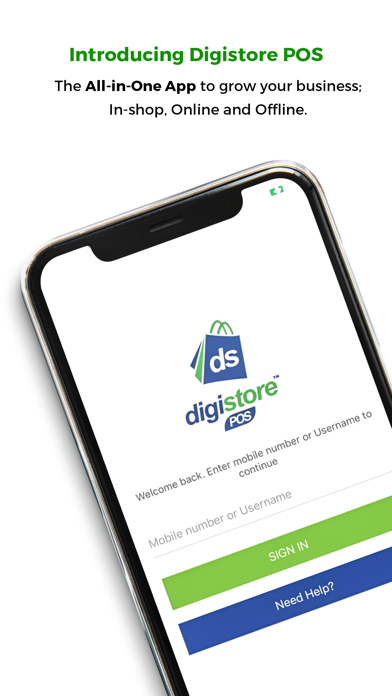 Digistore: SoftPOS Screenshot