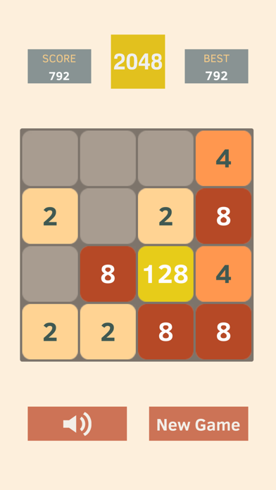 2048 Classic - Number Puzzles Screenshot