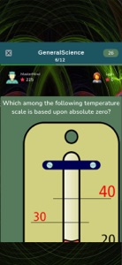 General Science Knowledge Test screenshot #4 for iPhone