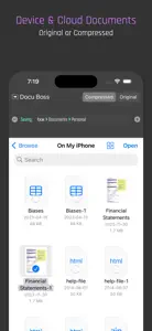 Docu Boss for Box screenshot #3 for iPhone