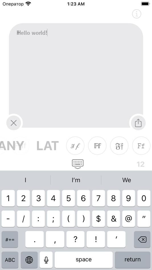 #6. fontFormat - unique fonts (iOS) Podle: Oleksiy Yudin