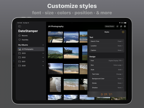 Screenshot #4 for DateStamper