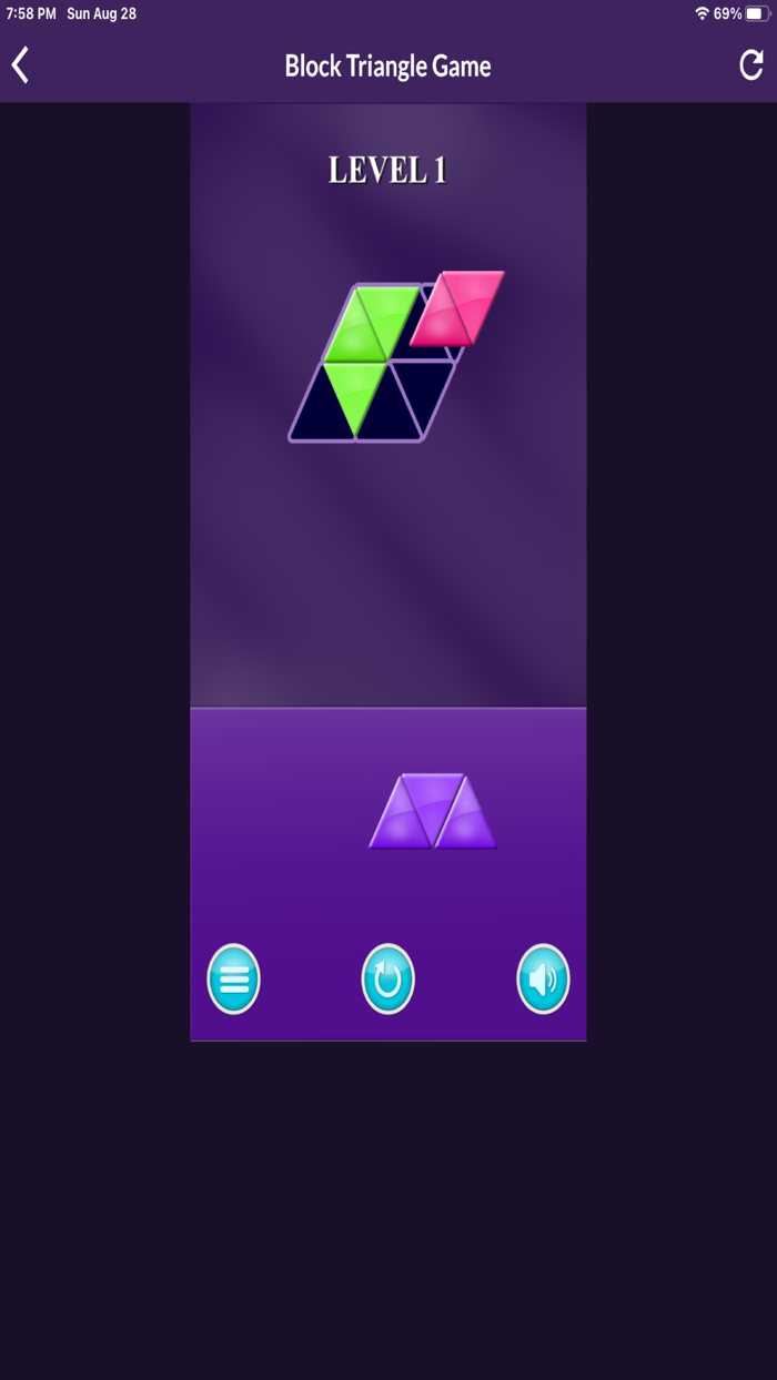 Triangle Block Puzzle Tangram