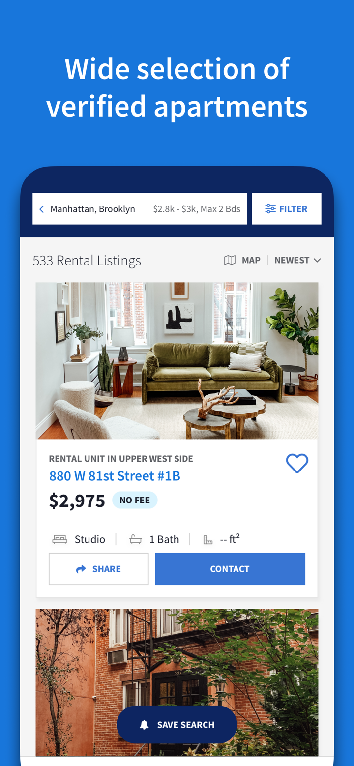 StreetEasy NYC Rentals Info on United States App Store - App Marketing ...