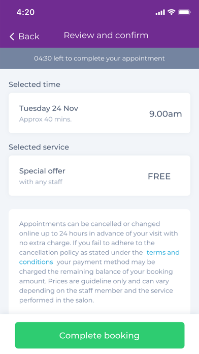 Aspire Hair Solutions Screenshot